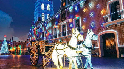 Villa Iluminada en Atlixco.