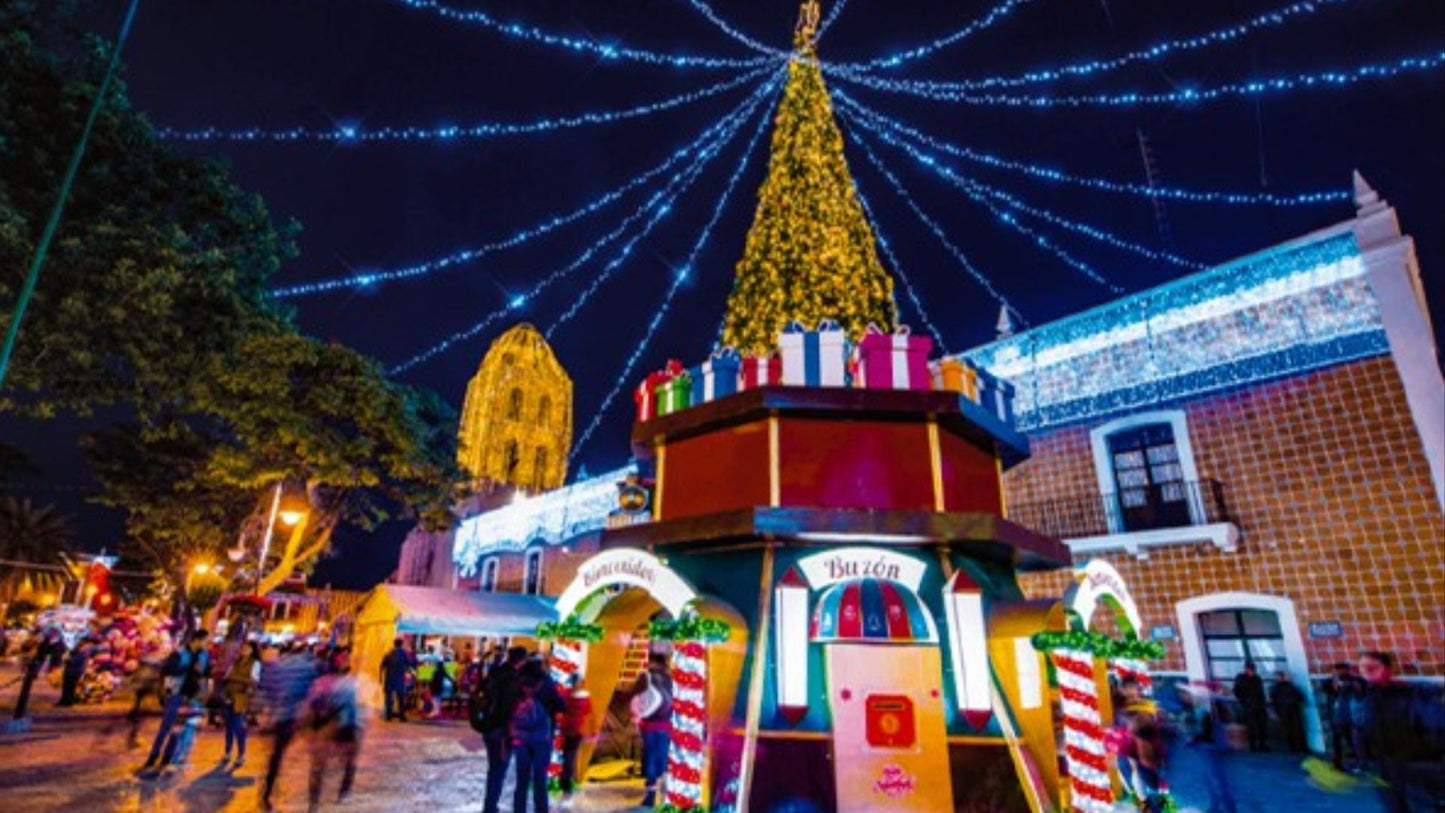 Villa Iluminada en Atlixco.